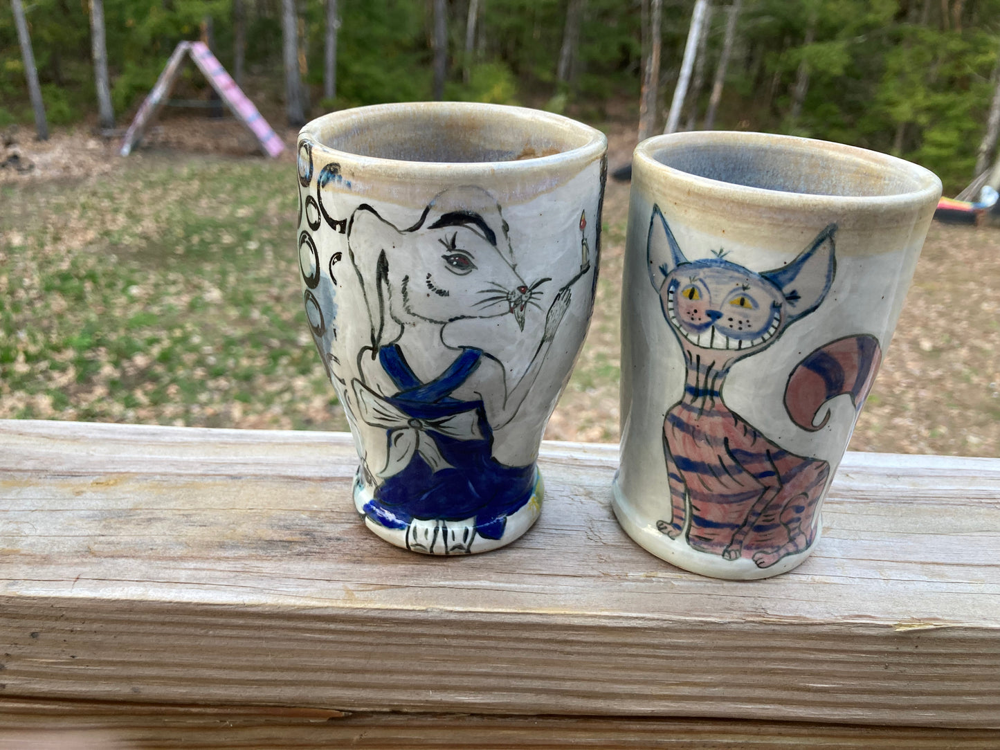 Alice in Wonderland Tumbler Set